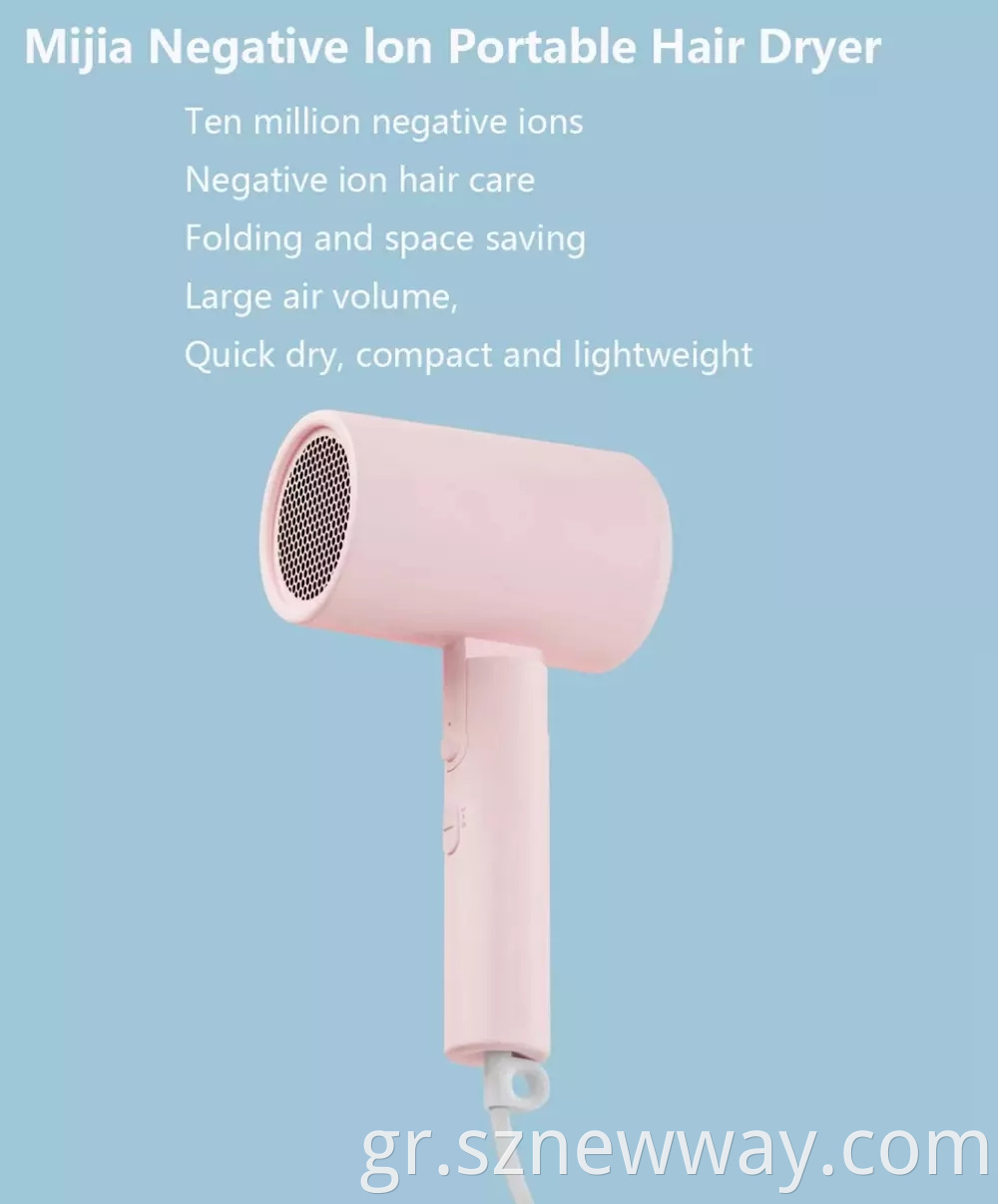 Negative Ion hair dryer